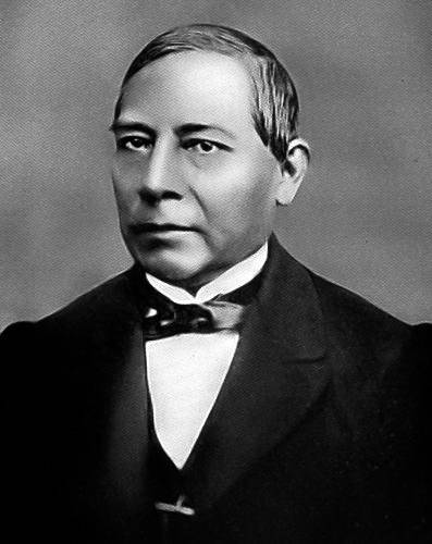 Portrait of Benito Juarez who started Mexico's Civil Registration Records