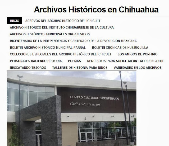 Archivos Historicos En Chihuahua