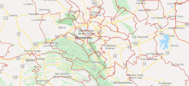 Tool to Find Municipio Boundaries in Mexico
