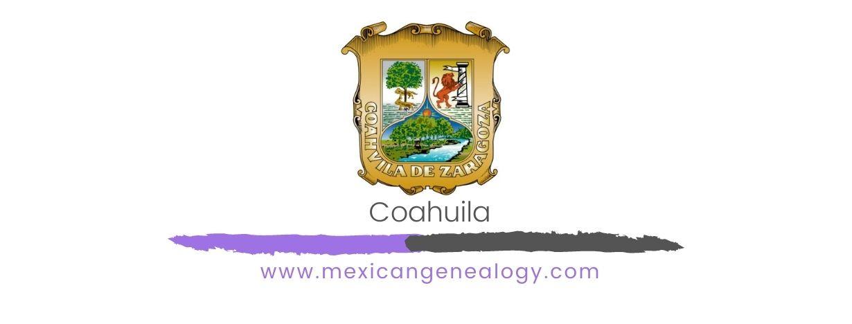 Coahuila Genealogy Resources