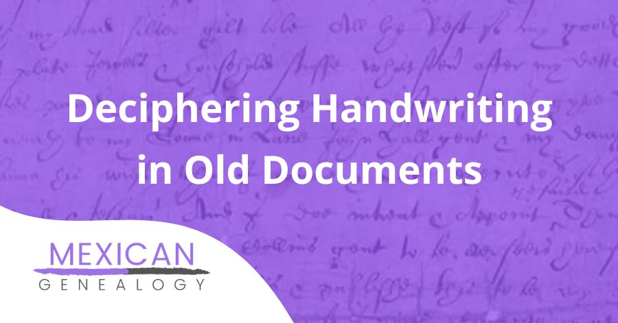 Deciphering Handwriting in Old Documents