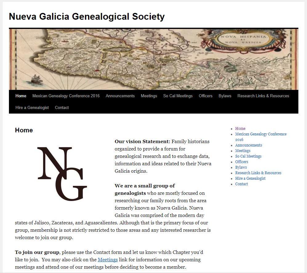 Nueva Galicia Genealogical Society